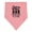 Mauve and Natural, variant on Inktastic Future Dominoes Player Game Baby Bandana Bib