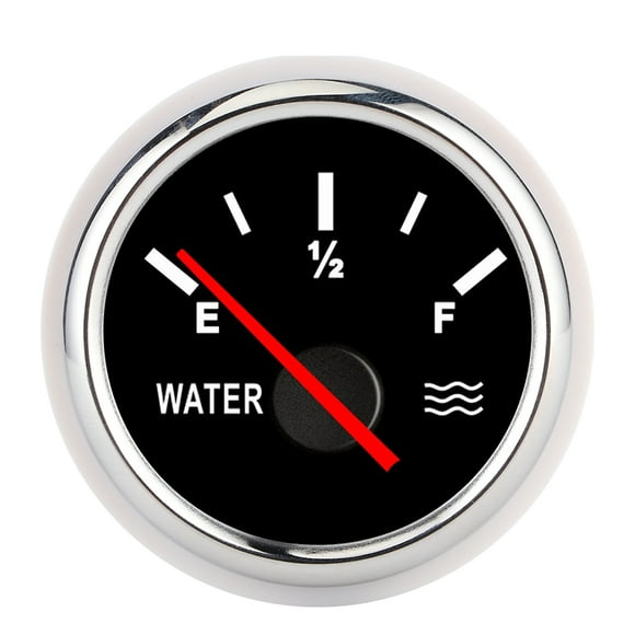 Water Level Indicator,2in Pointer Water Liquid Water Level Gauge Water Level Meter Solid Performance