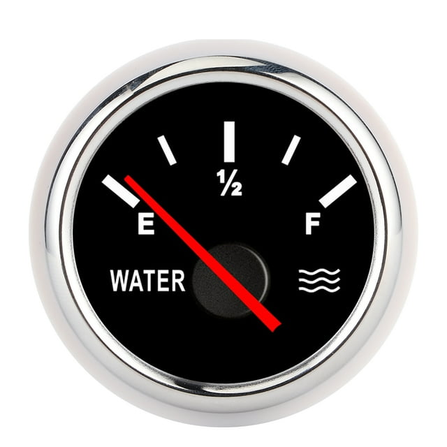Water Level Gauge,2in Pointer Water Liquid Water Level Gauge Water Level Meter Ultra Responsive