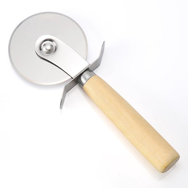 Cortador de Pizza Clásico Oso de Fresa Acero Inoxidable Alta Resistencia Mango Ergonómico
