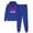 Blue, variant on JURANMO 2024 Fall Winter 2 Piece Set for Women Sweatsuit Cute Teen Girls Love Letter Print Hoodies and Elastic Waist Athletic Sweatpants Two Piece Outfits Lightning Deals Blue S