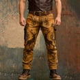 thumbnail image 2 of Men's Utility Cargo Trousers for Everyday Outdoor Adventures with Multiple Pockets and Workwear Style, 2 of 4