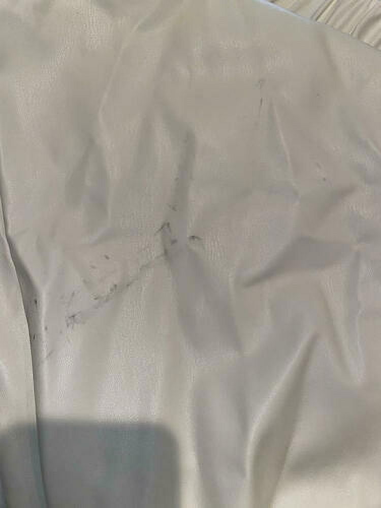 INC International Concepts Faux Leather Joggers Washed White M