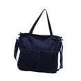 thumbnail image 4 of EHJRE Shoulder Bag for Women Lightweight Stylish with Adjustable Shoulder Strap Womens Dark Blue, 4 of 9