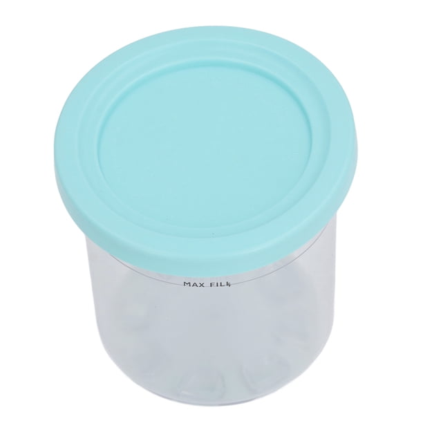 Taza De Pinta, Apilable, Fácil De Limpiar, Transparente, Tarro De Almacenamiento Para Helado, Tapa De PET A Prueba De Fugas Para La Serie NC299AM C300s Para Batidos De Sorbete