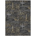 thumbnail image 2 of Addison Rugs Chantille Indoor/Outdoor Transitional Novelty Black Machine Washable Rectangle Rug, 8' x 10', 2 of 8