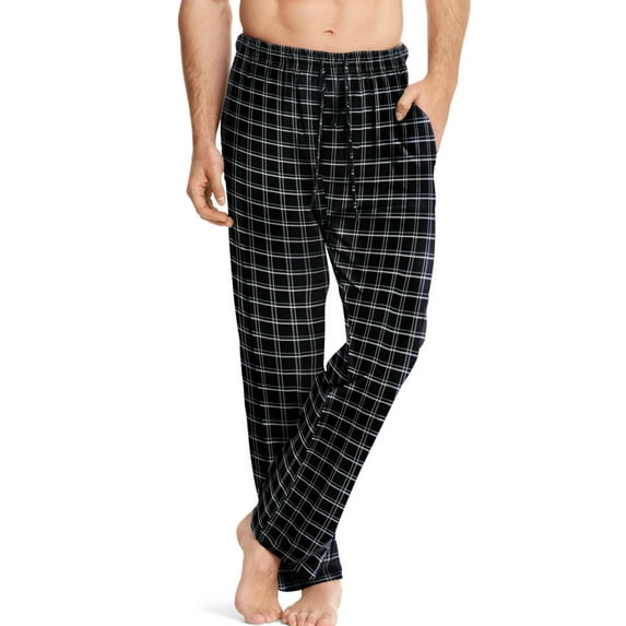 Hanes Mens ComfortSoft Cotton Printed Lounge Pants - Best-Seller, 3XL