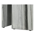 thumbnail image 7 of Moe's Home Collection Celia Oval Dining Table Panda Marble Stone Dining Tables, 7 of 7