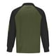 thumbnail image 4 of Blusa y camisa de manga larga con cuello alto para hombre, estilo casual, con retazos, a la moda, de manga larga, con cuello alto y botones., 4 of 5