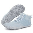thumbnail image 2 of Rubber Jogging Sneakers Non-Slip Breathable High Ankle Boots for Outdoor Walking, 2 of 8