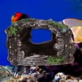 thumbnail image 3 of Simulación resina rocalla pecera ornamento acuario decoración cubo antiguo, 3 of 8
