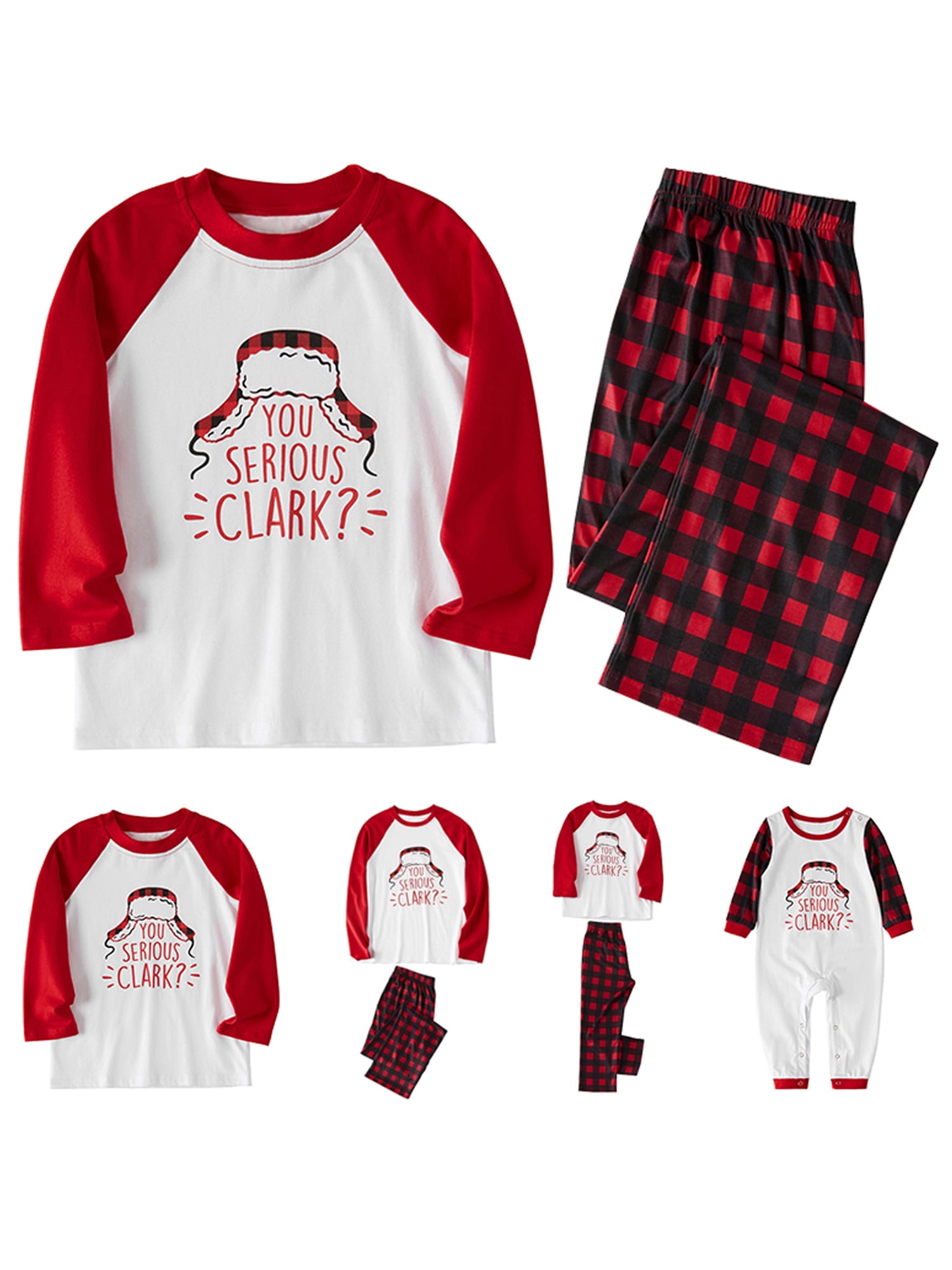 red matching pant set