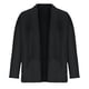 thumbnail image 2 of Chaquetas de traje de Negocios para mujer Frente abierto Manga larga Trabajo de negocios Chaquetas de traje informal Cárdigan ligero con cuello con muescas,blazer moda（Negro， M), 2 of 4