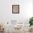 thumbnail image 4 of Stupell Industries Rustic Lodge In This Office Motivational Black Floating Frame Canvas Art, 17 x 21, by Lil' Rue, 4 of 8