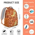 thumbnail image 6 of Colorful Vibrant Paisley Design Backpack - Waterproof & Durable Bookbag with Organized Storage, 6 of 6