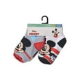 thumbnail image 2 of Mickey Mouse Toddler Boys Ankle Socks, 10-Pack, Sizes 12M-5T, 2 of 5