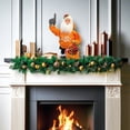 thumbnail image 3 of Oklahoma State Cowboys 12" Animated Musical Santa, 3 of 5