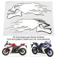 thumbnail image 1 of 2Pcs 3D Skull Head Car Sticker Decor Decal for Motorcycle, 1 of 8