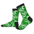 thumbnail image 2 of Vsdgher Bamboo Unisex Crew Socks Lightweight Breathable Ventilation Ankle Socks, Mid-calf socks for Daily, 2 of 7