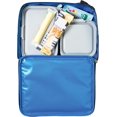 thumbnail image 4 of Boîte à Lunch Classique Congelable, à Carreaux, avec Technologie EcoFreeze, Pliable, Réutilisable, Fermeture Éclair avec Poche avant Zippée et Poignée à Boucle, Parfait pour les Déjeuners Scolaires, 4 of 4