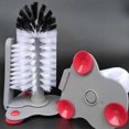 thumbnail image 4 of Double-Headed Glass Cleaner Sink Cup Brush Sucker Kitchen Cleaning Supplies Rotating Wine Bottle Cle, 4 of 5