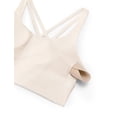 thumbnail image 5 of Top Deportivo CRZ YOGA Sensación Desnuda con Tirantes y Corte Largo Tan XS, 5 of 5