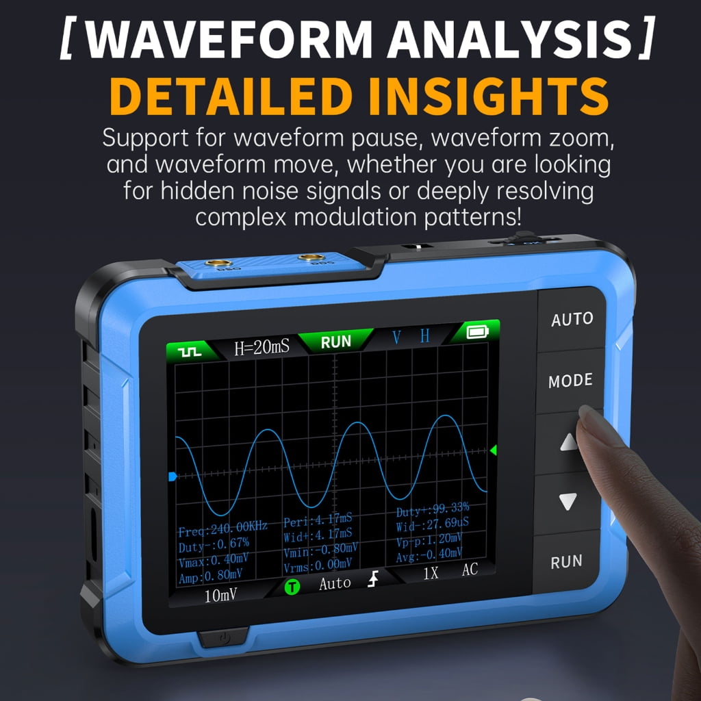 DSO510 Handheld Oscilloscope Integrated Signal Generator for Circuit Testing and Analysis