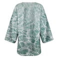 thumbnail image 5 of Nouveaux Hauts pour Femmes 2023 Grande Taille Mode Femme Manches Longues Col Rond Blouse Imprimée Automne Pull Décontracté Hauts Manches Longues pour Femmes, 5 of 5