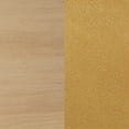 thumbnail image 2 of Nathan James Harper Nightstand Side Accent or End Table with Storage, Black/Cane/Gold, 2 of 7