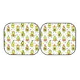thumbnail image 7 of Daiia Avocado Playing Music 2PCS Car Windshield Sun Shade, Foldable Sun Shield for Car Front Window, Auto Sun Blocker Visor Protector Universal for Truck SUV Pickup-Medium, 7 of 7