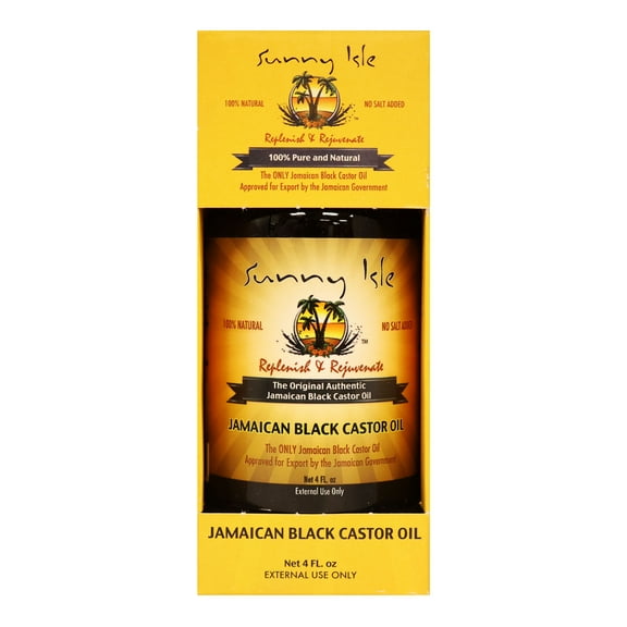 Sunny Isle Jamaican Black Castor Oil 4 Oz.