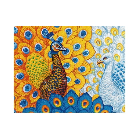 UPC: 4897073240992 | DIAMOND DOTZ Romantic Peacocks Facet Art Kit (6 Pieces)