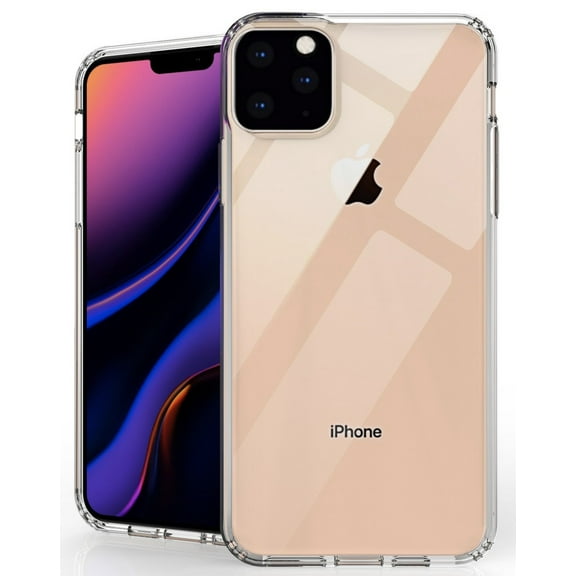 Case for iPhone 11 Pro, Clear [Aquaflex] Transparent Flexible TPU [Shock Absorbing] Cover for Apple iPhone 11 Pro (2019, 5.8" Model)
