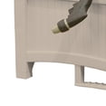 thumbnail image 3 of Suncast CPLPHH100D Hideaway 100' Resin Garden Hose Reel for 5/8" Hoses, Taupe, 3 of 5