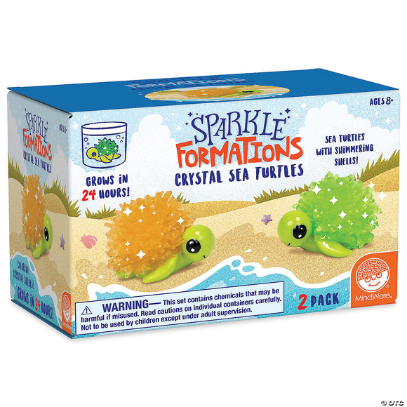 Sparkle Formations: Crystal Sea Turtles