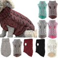 thumbnail image 1 of Pull Chaud pour Chien Vêtements Chiot Chat Tricoté Uni, 1 of 3