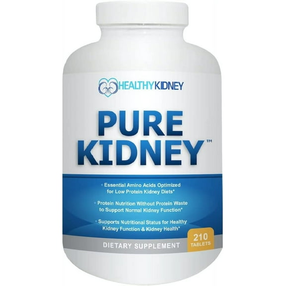 Healthy Kidney Pure Kidney Renal Health Supplement, Low Protein Diet and Kidney Supplement, 210 ct.