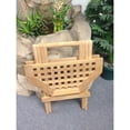 thumbnail image 3 of D-Art Collection Octagonal Traditional Teak Solid Wood Picnic Table in Natural, 3 of 3