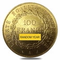 thumbnail image 2 of 100 Francs French Lucky Angel Gold Coin AGW .9335 oz Avg Circ (Random Year), 2 of 2