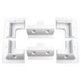 thumbnail image 1 of Solar Panel White Black Mounting Bracket Sets & Adjustable Kits Caravan Rv Boat White., 1 of 9