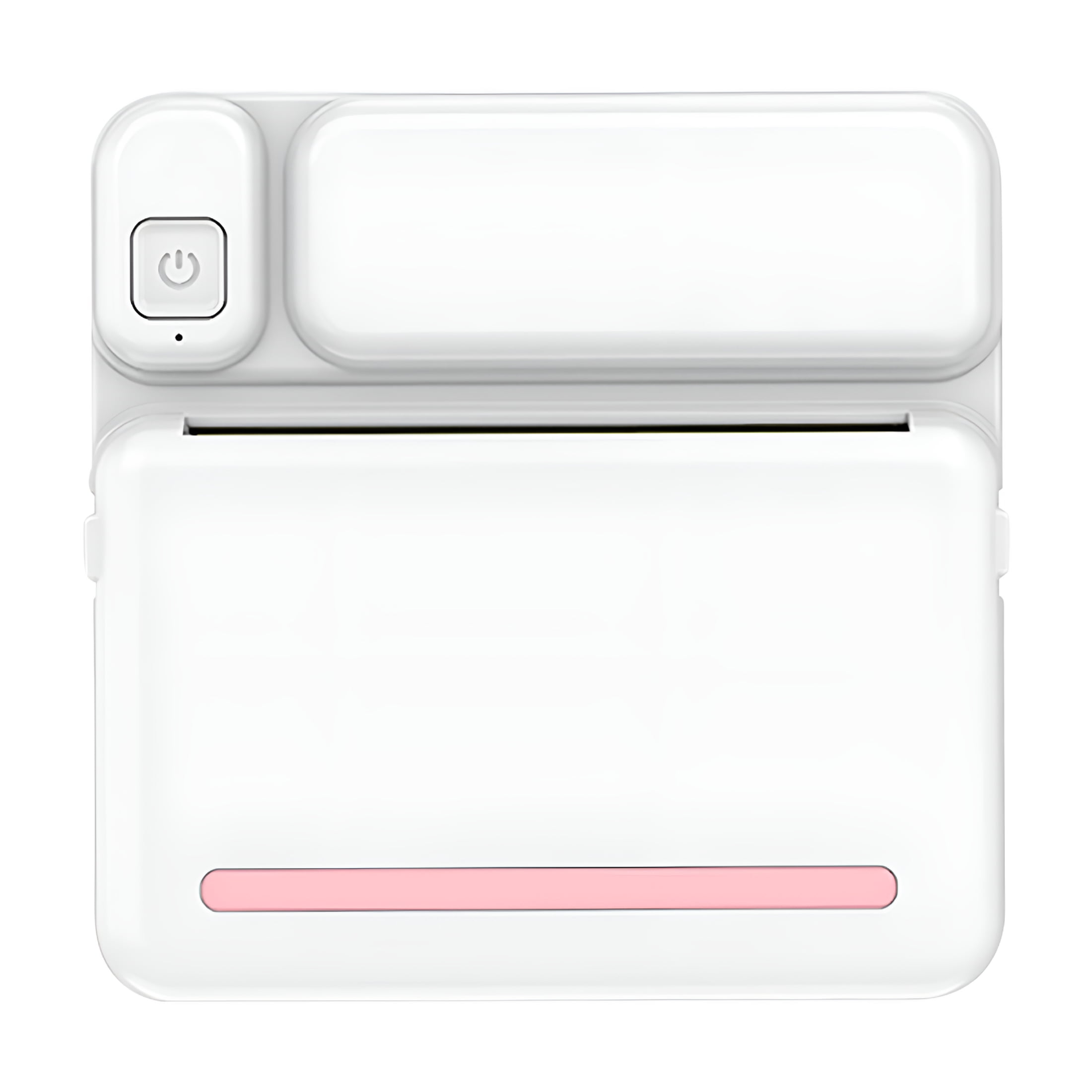 ZHZFKQ 2026 New Portable Wireless Thermal Printer,57Mm/2.2In Wireless Inkless Photo Receipt Printer for Ios Android Phone – Mini Pos,Mobile Label Note Printer(Pink,3.1"X3.1")