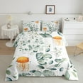 thumbnail image 2 of Kawaii Jellyfish Twin Bedding Sets Cartoon Animal Comforter Set, Eucalyptus Leaves Bedding Comforter Sets Ocean Wildlife Duvet Insert, Tropical Plants Down Comforter, 2 of 6