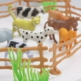 thumbnail image 3 of 15pcs Educational Simulated Farm Animals Model Toy For Kids Children, 3 of 7