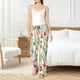 thumbnail image 4 of Balery Spring floral Pantalones de pijama para mujer, pijamas ultraligeros, pantalones de estar por casa-XX-Large, 4 of 6