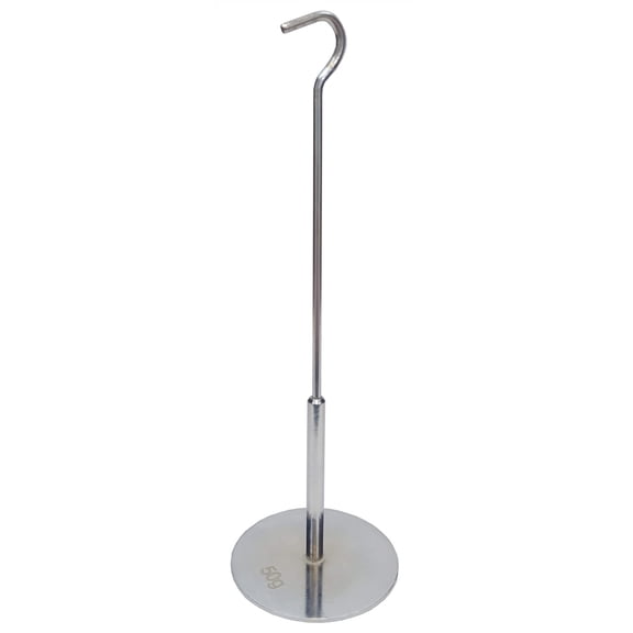 Weight Hanger, 50 Grams, Nickel-Plated Steel