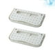 thumbnail image 4 of 2 colgadores plegables para zapatos, sencillos y adhesivos, para colgar en la pared, organizador de almacenamiento para zapatillas y zapatos, para el hogar (blanco), 4 of 7