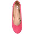 thumbnail image 5 of Journee Womens Kavn Comfort Insole Slip On Round Toe Ballet Dress Flats, Widths Available, 5 of 10
