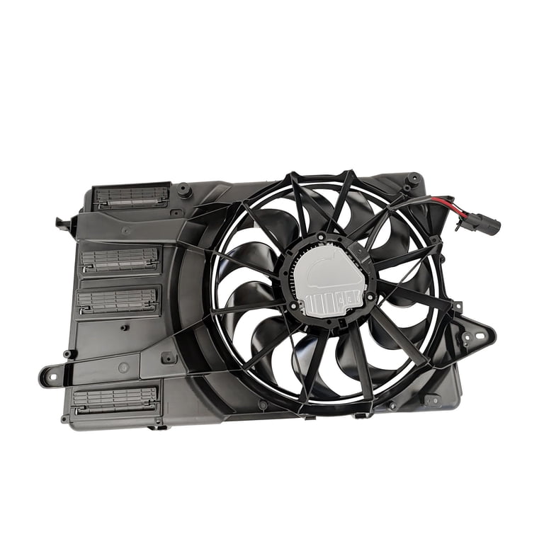 SCITOO Radiator And Cooling Fan Kit For 2016-2018 Chevrolet Malibu 1.5L L4 - Direct Fit Aluminum/Plastic