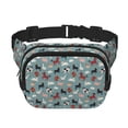 thumbnail image 1 of Fotbe Farm Animals 1 Cangurera Cuadrada con Estampado de Doble Capa, Bolsa de Cintura Ajustable Mini para Hombres y Mujeres, 1 of 9