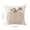 Beige, variant on OCCOA Fall Halloween Pumpkin Tufted Embroidered Throw Pillow Cover, 18 Inch Decorative Cushion Case for Holiday Couch Sofa and Bed Decor, Beige
